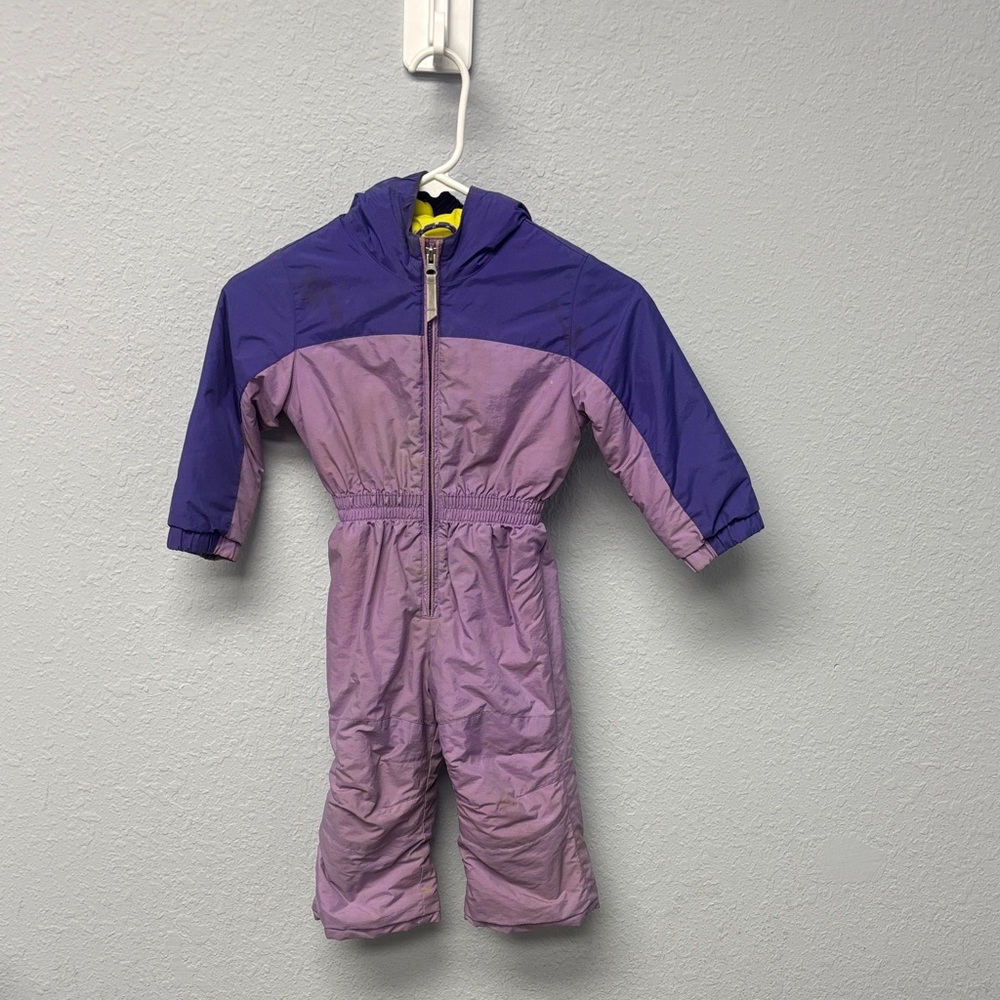Lands' End Purple Kids Jacket & Coat